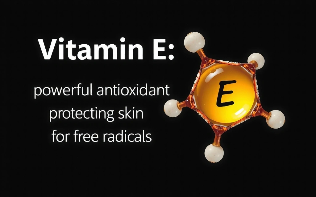 Vitamina E, potente antiossidante che protegge la pelle dai radicali liberi.