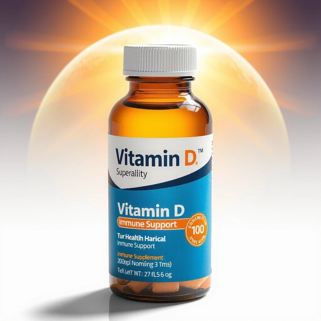 Vitamina D con raggi di sole